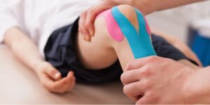 physiotherapy-knee-taping